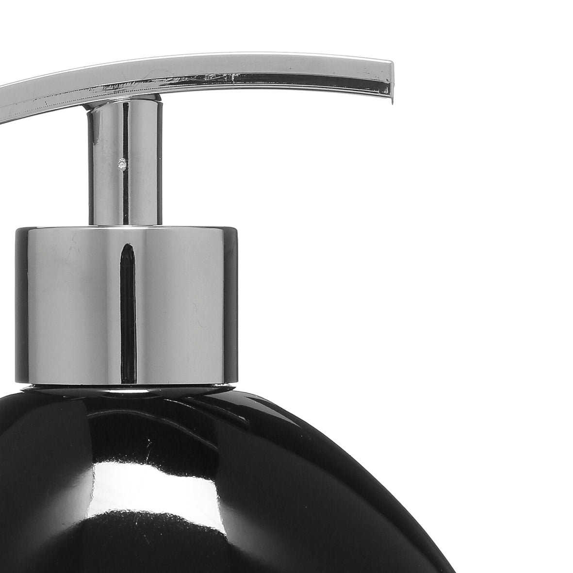 Soap dispenser Black 10.5 x 8.2 x 12.6 cm