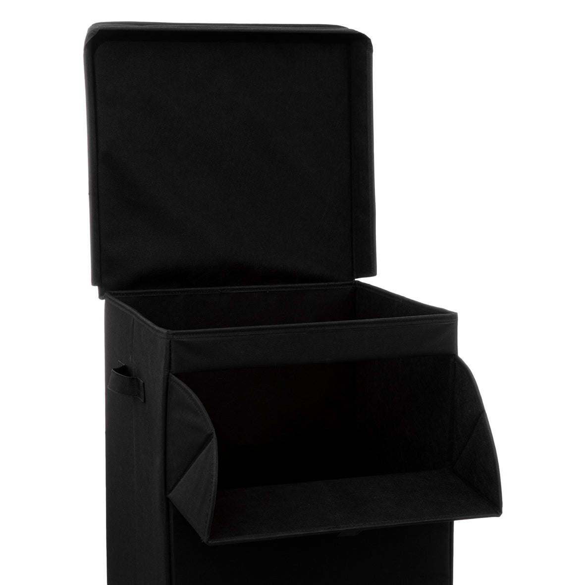 Laundry basket Black 36 x 36 x 55 cm