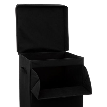 Laundry basket Black 36 x 36 x 55 cm