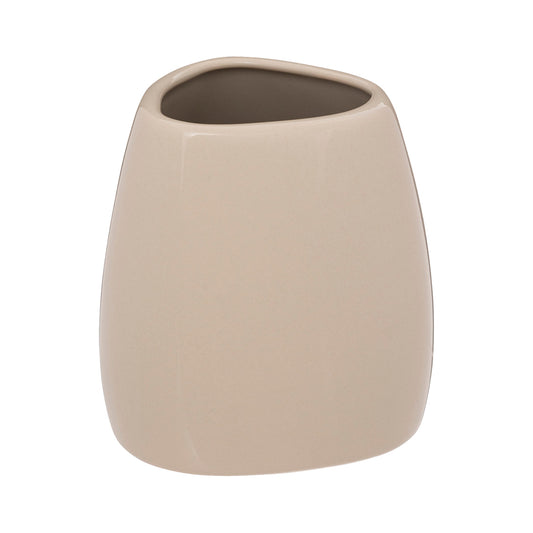 Brush holder Linen 8.5 x 7.5 x 9.5 cm