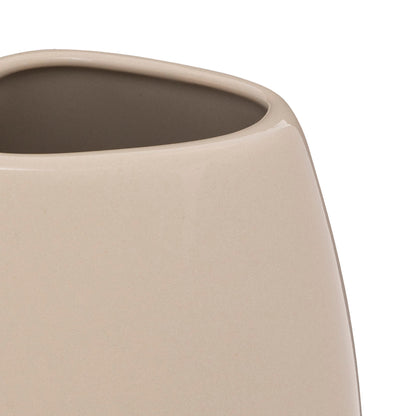 Brush holder Linen 8.5 x 7.5 x 9.5 cm