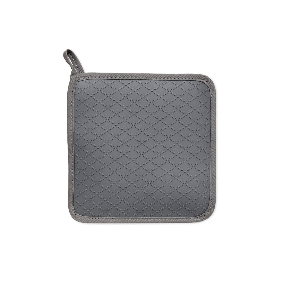 Silicone pot holder Grey - 21 x 18 x 1 cm