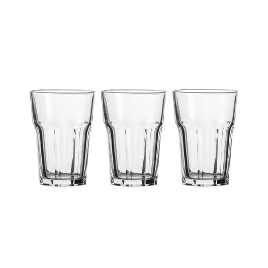 Set de 3 verres hauts - Transparent