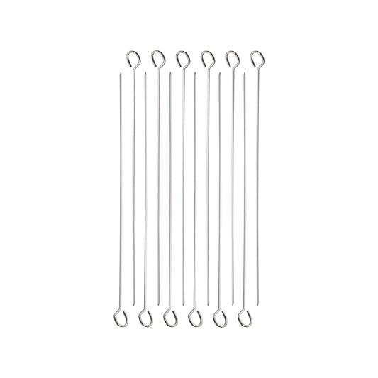 Set de 12 piques à brochettes - Argenté
