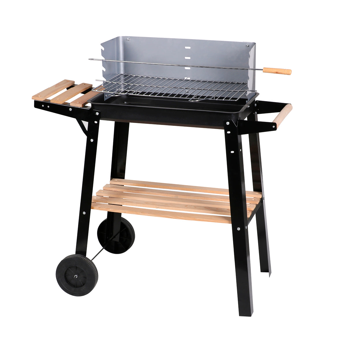 Barbecue - Noir / Bois