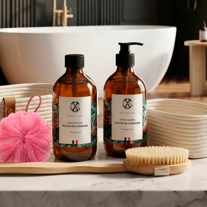 Giftset Spa Moment Cherry Blossom - Pink - 2 x 500 ml