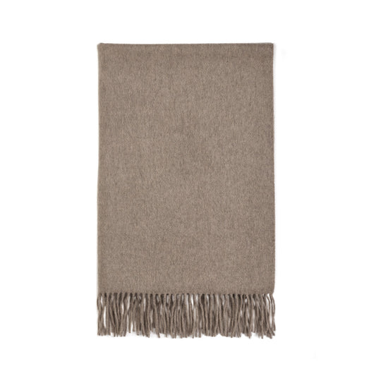Long cashmere scarf - Taupe