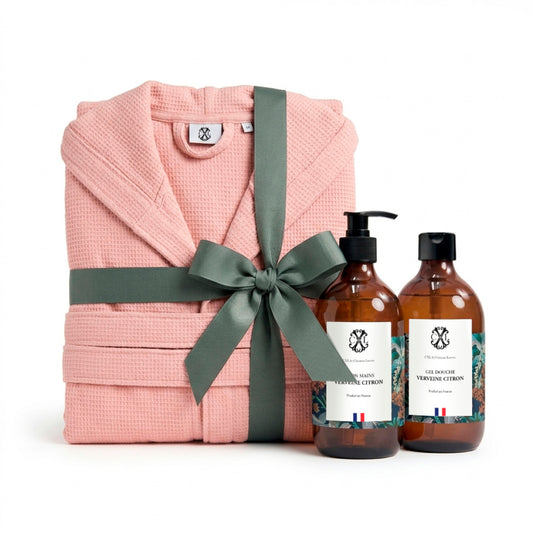 Giftset Soft Ambiance Lemon Verbena - Pink - S/M + 2 x 500 ml