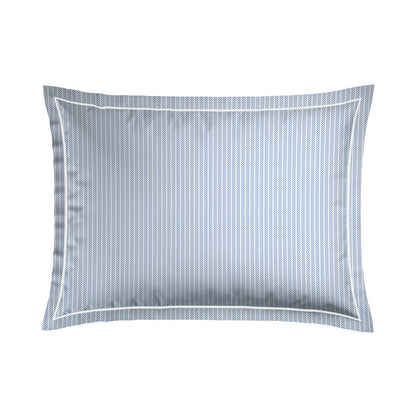 Pillowcase(s) cotton percale  - Sorbonne Light blue