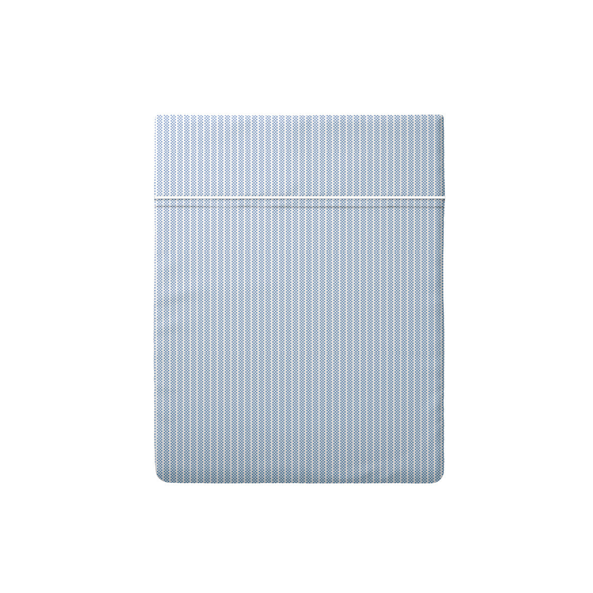 Flat sheet cotton percale  - Sorbonne Light blue