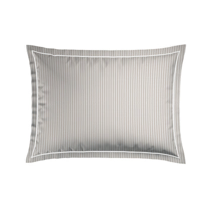 Pillowcase(s) cotton percale  - Sorbonne Taupe