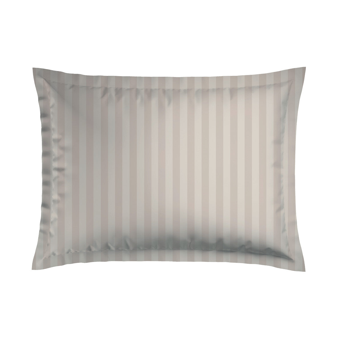 Pillowcase(s) cotton satin dobby stripe woven  -  Taupe