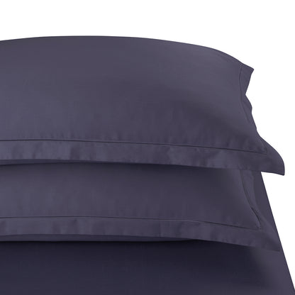 Pillowcase cotton satin  - Uni 1 baratta Blue 06