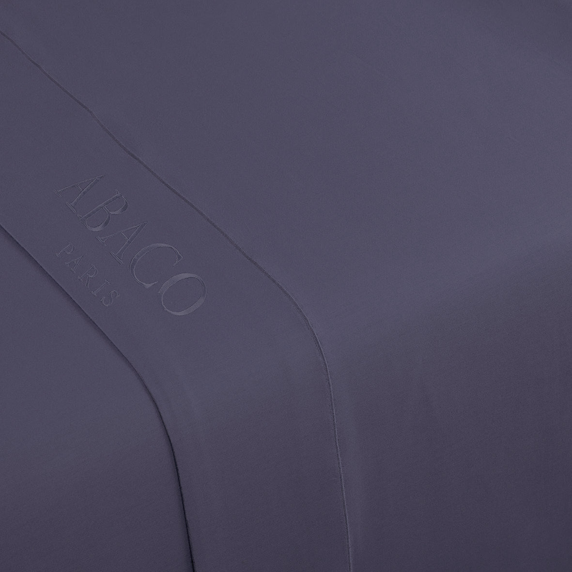 Flat sheet cotton satin  - Uni 1 baratta Blue 06