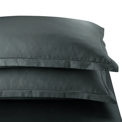 Pillowcase cotton satin  - Uni 1 baratta Grey 02