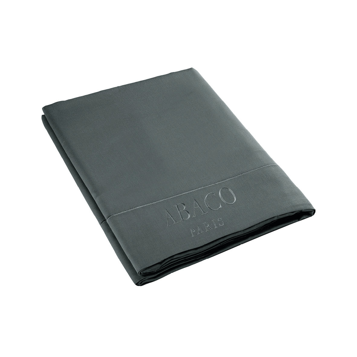 Flat sheet cotton satin  - Uni 1 baratta Grey 02