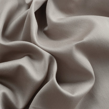 Ensemble de draps satin de coton - Uni 1 baratta Taupe 01
