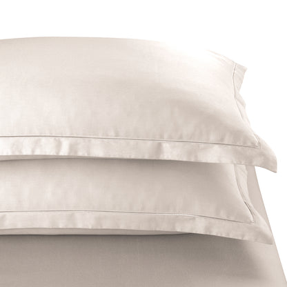 Pillowcase cotton satin  - Uni 1 baratta Taupe 05