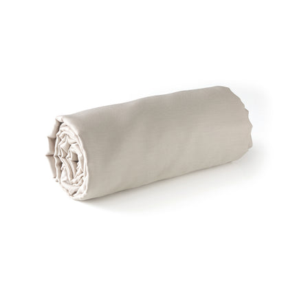 Fitted sheet cotton satin  - Uni Taupe 05