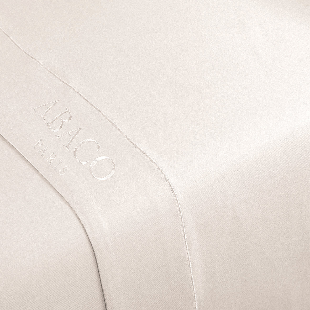 Flat sheet cotton satin  - Uni 1 baratta Taupe 05