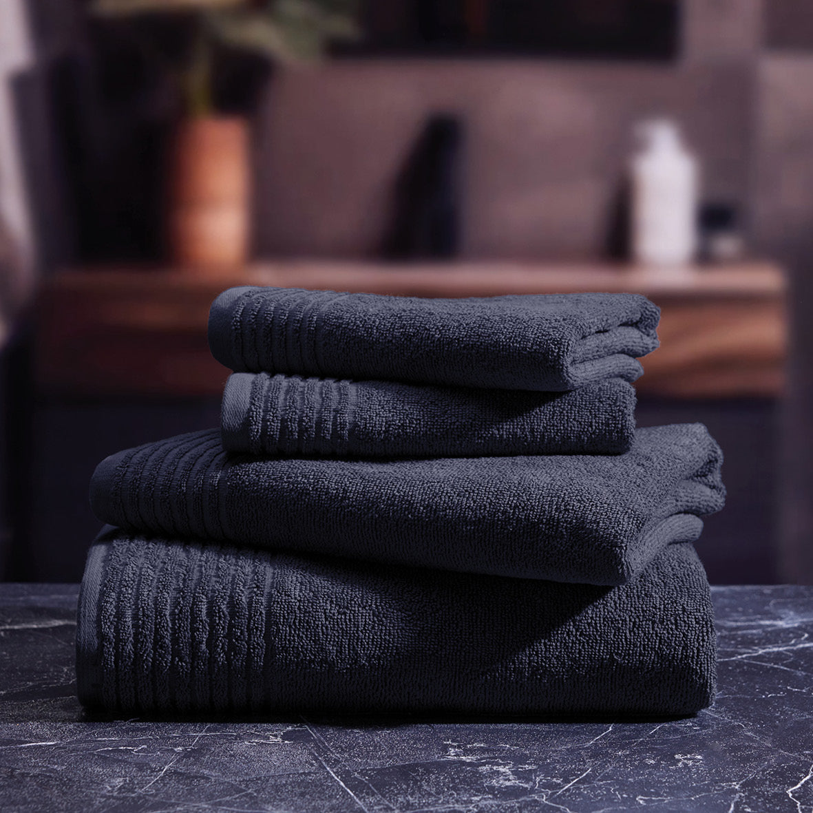 Bath towel combed cotton LT - Ecume - 100 x 150 cm