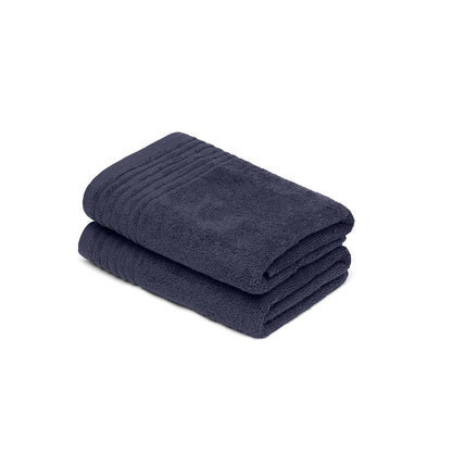 Kitchen towel combed cotton LT - Ecume Navy blue