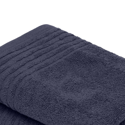 Kitchen towel combed cotton LT - Ecume Navy blue
