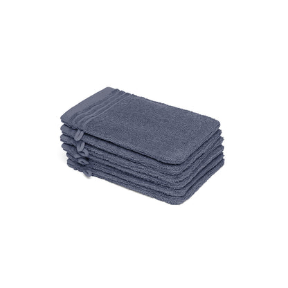 <p>Gant de toilette coton peigné LT - Ecume - 6 x (15 x 21 cm)</p>