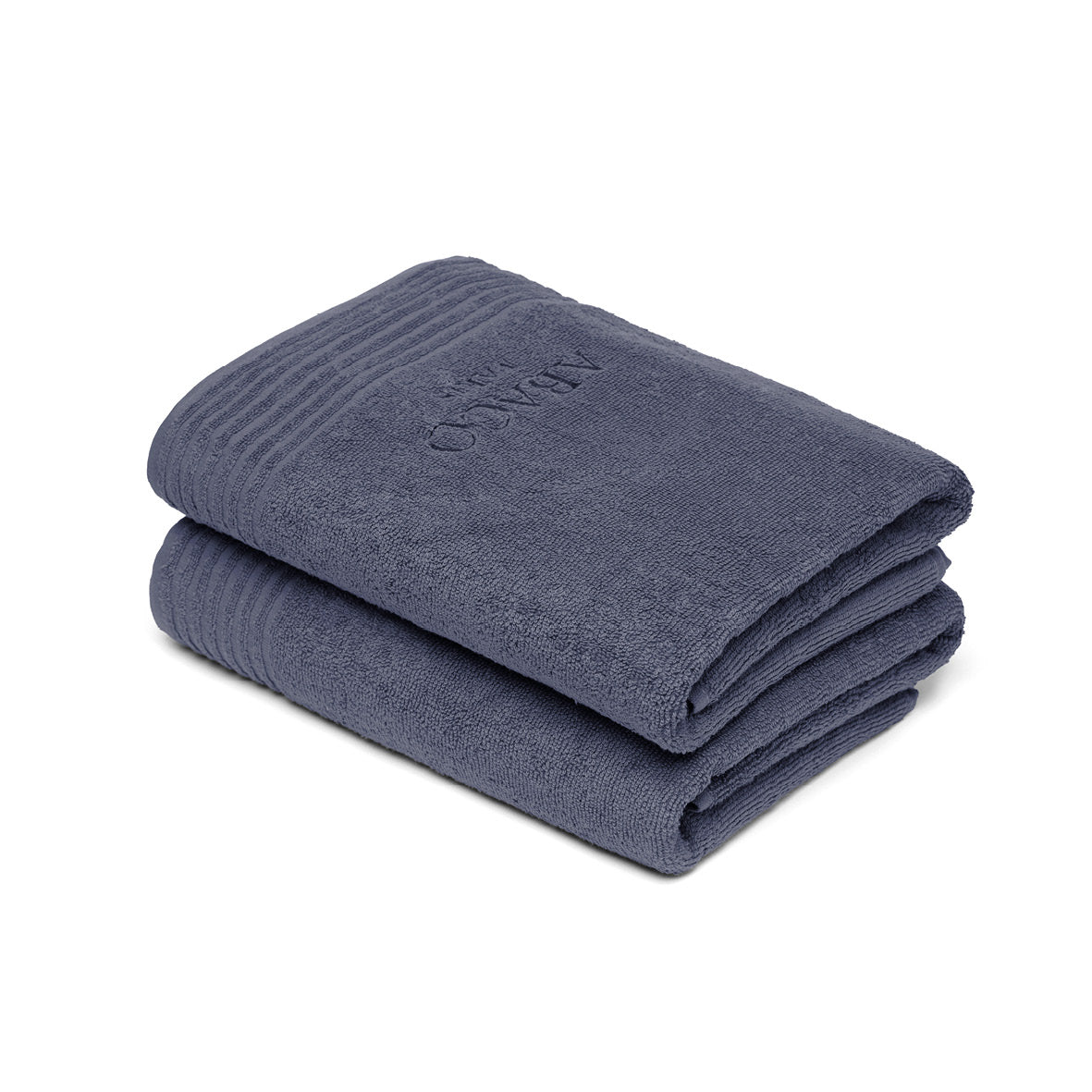 Bath towel combed cotton LT - Ecume - 2 x (70 x 140 cm)