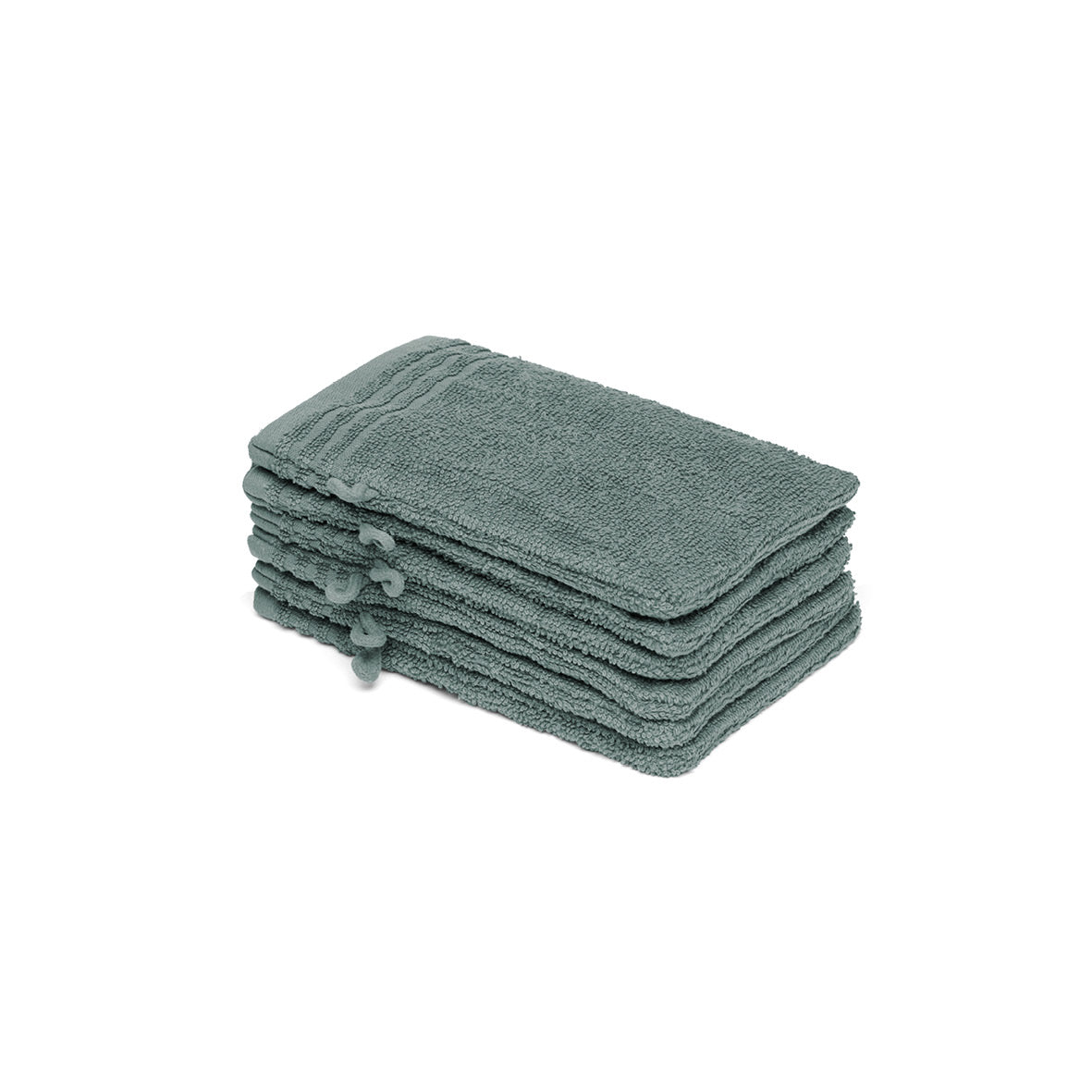 <p>Gant de toilette coton peigné LT - Ecume - 6 x (15 x 21 cm)</p>