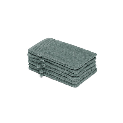 <p>Gant de toilette coton peigné LT - Ecume - 6 x (15 x 21 cm)</p>