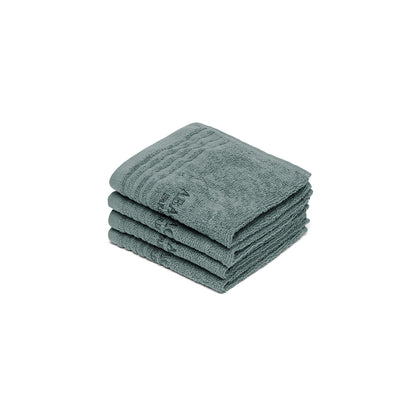 Guest towel combed cotton LT - Ecume - 4 x (30 x 30 cm)