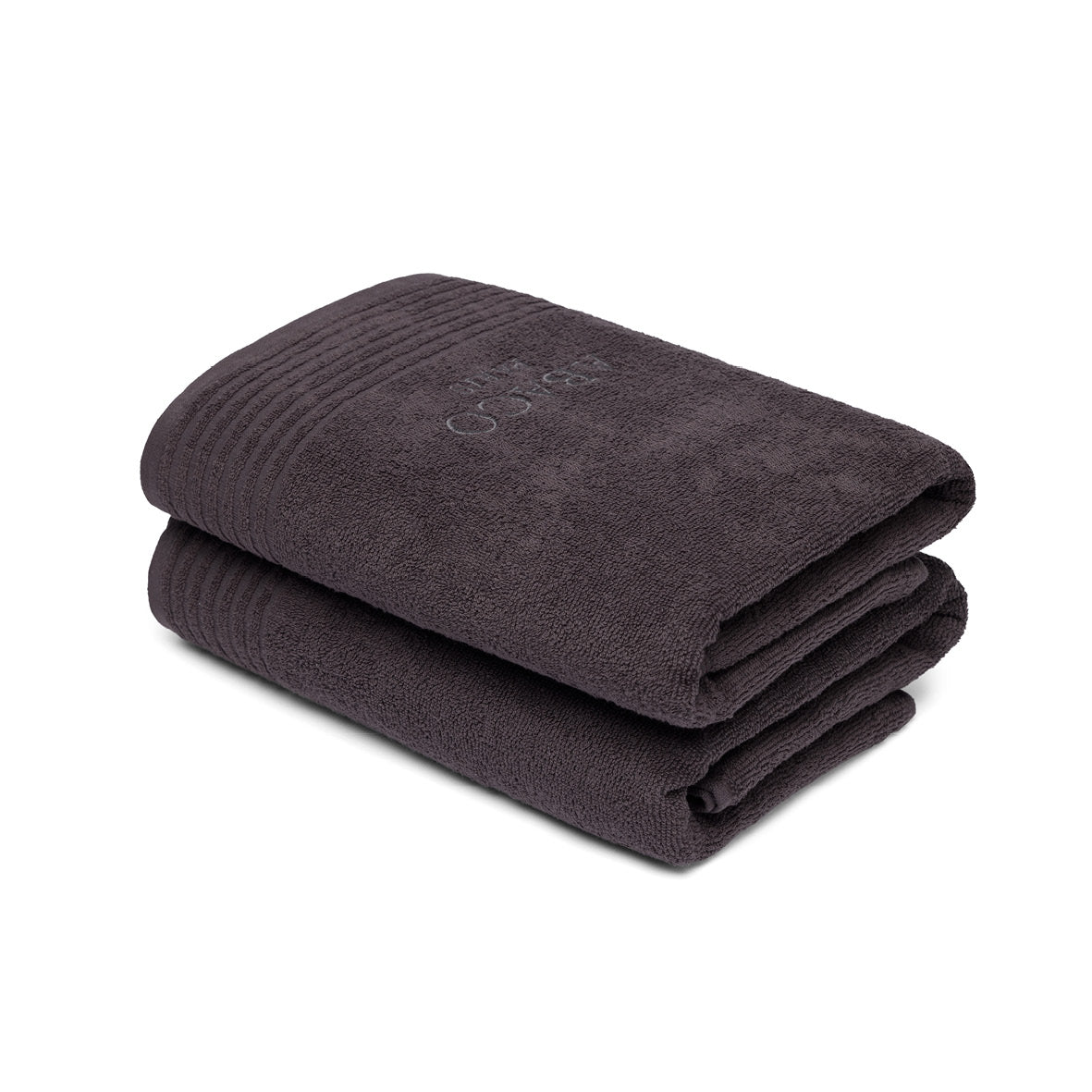 Bath towel combed cotton LT - Ecume - 2 x (70 x 140 cm)
