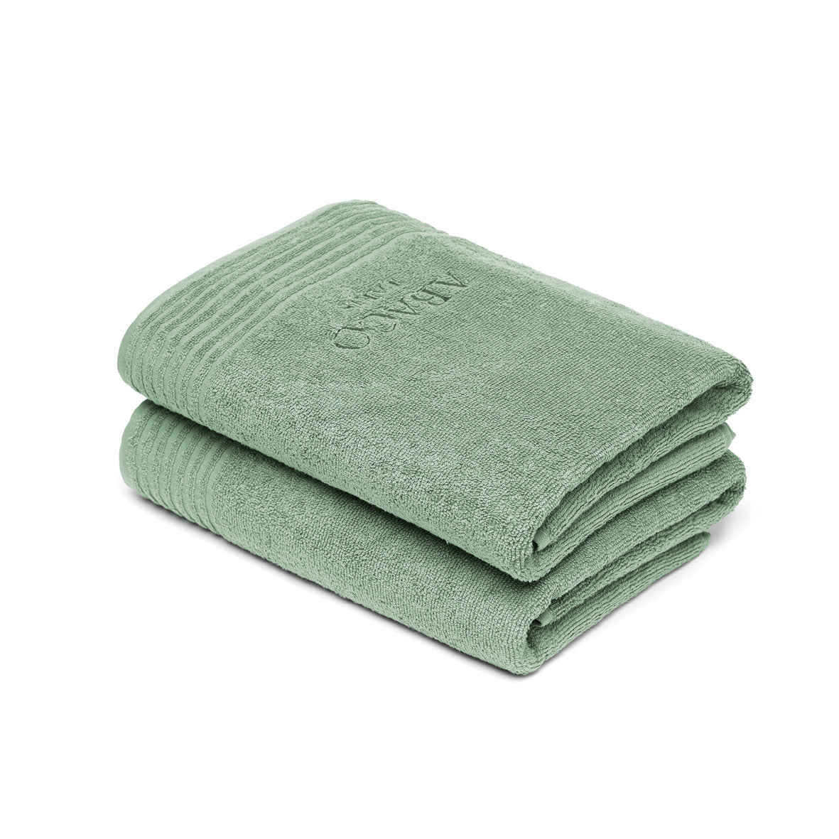 Bath towel combed cotton LT - Ecume - 2 x (70 x 140 cm)