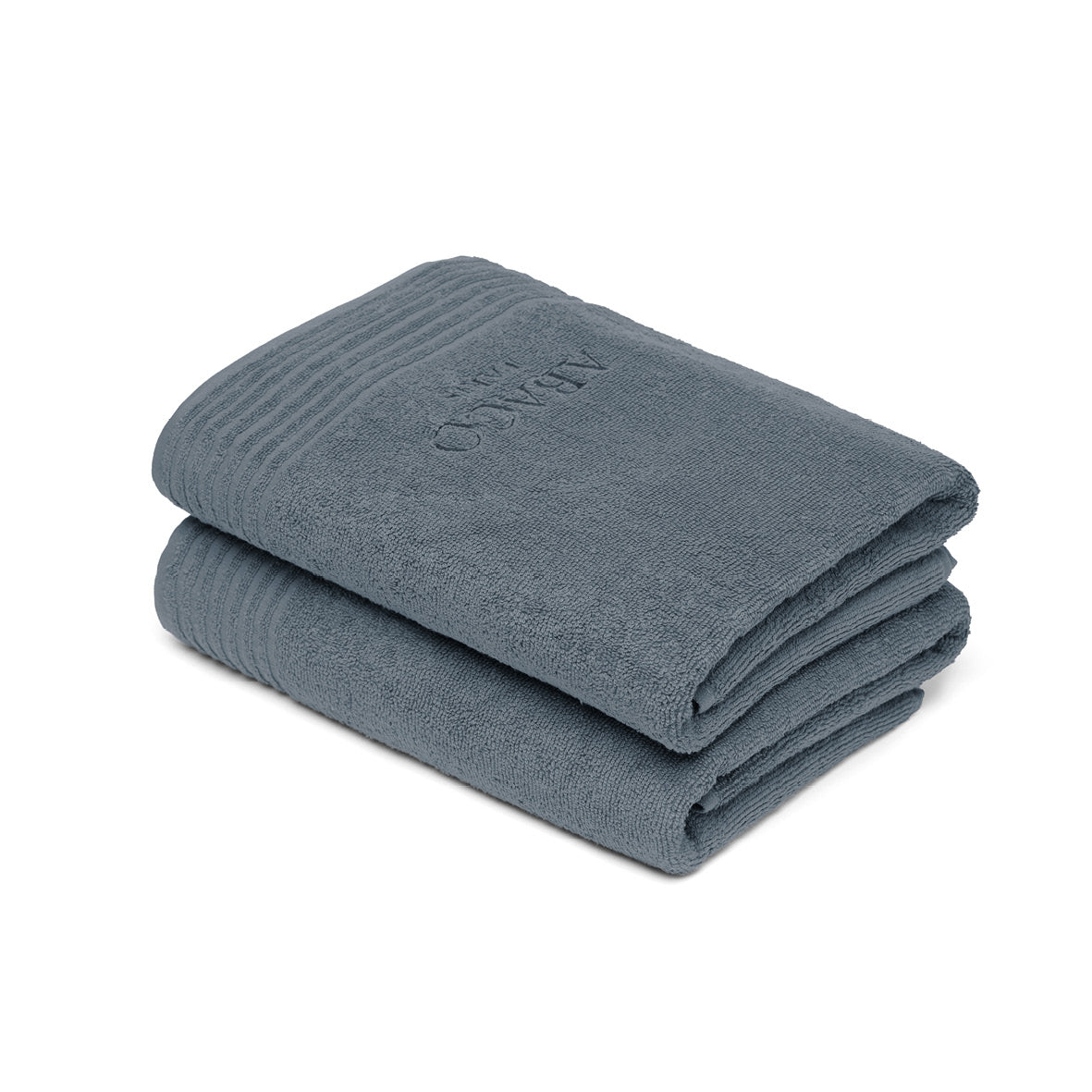 Bath towel combed cotton LT - Ecume - 2 x (70 x 140 cm)