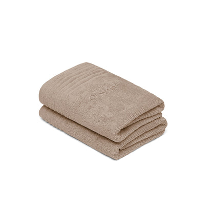 Hand towel combed cotton LT - Ecume - 2 x (50 x 100 cm)