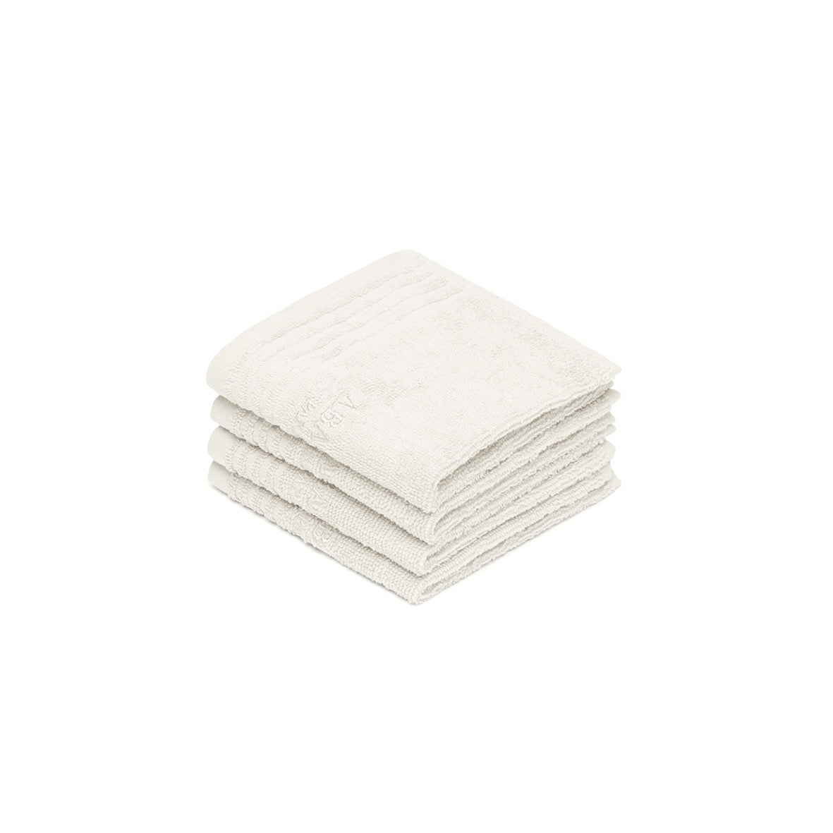 Guest towel combed cotton LT - Ecume - 4 x (30 x 30 cm)