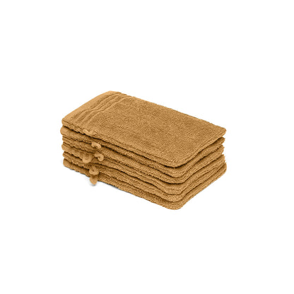 <p>Gant de toilette coton peigné LT - Ecume - 6 x (15 x 21 cm)</p>