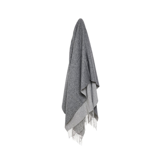 <p>Plaid tissé Uni Gris foncé - 130 x 180 cm</p>
