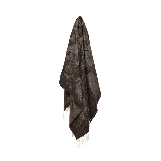 <p>Plaid tissé Calypso Taupe - 130 x 180 cm</p>