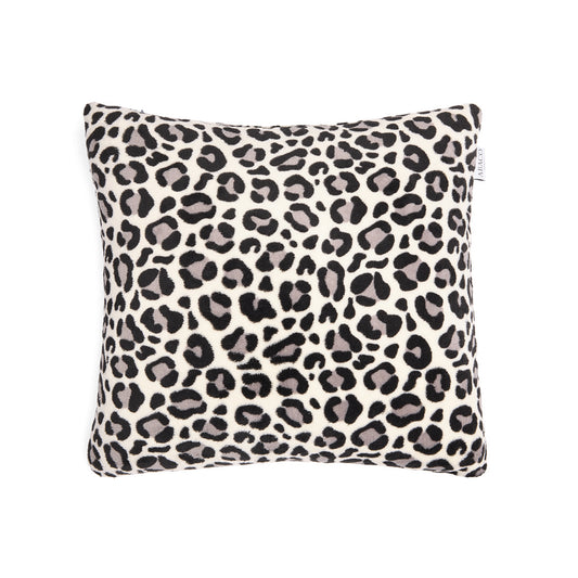 <p>Coussin polyester Séva Noir / Blanc - 45 x 45 cm</p>
