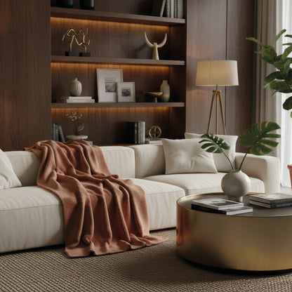 <p>Plaid en polaire  Auburn - 130 x 160 cm</p>