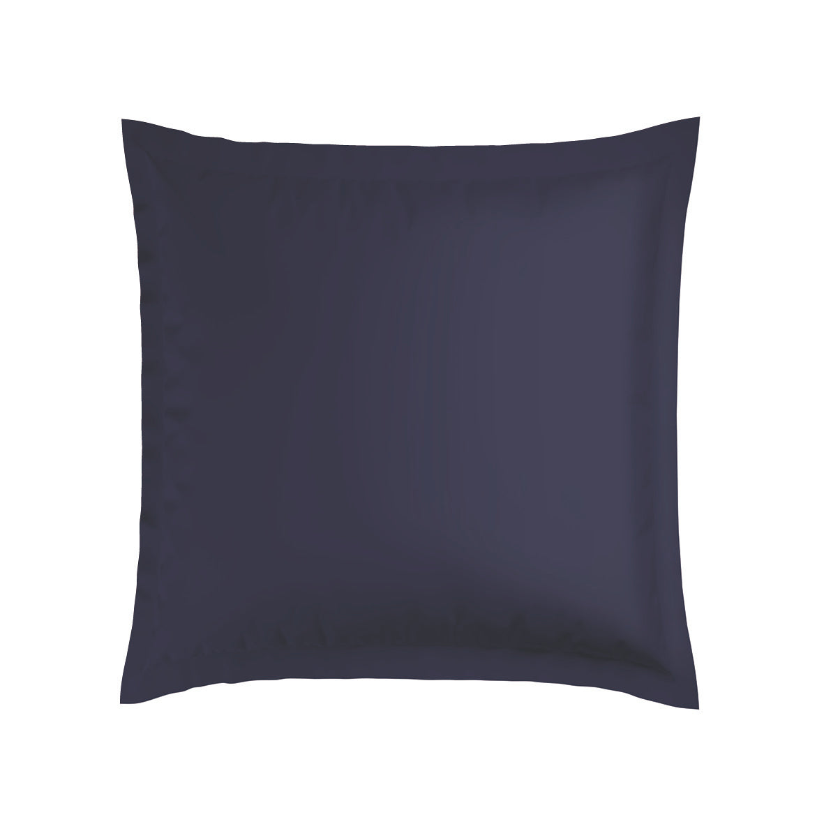 Pillowcase(s) cotton satin - Biarritz White / Dark blue
