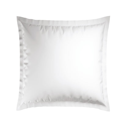 Pillowcase(s) cotton satin - Biarritz Dark blue / White