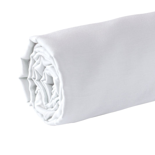 <p>Ensemble de draps coton percale - Grenoble Bleu clair</p>