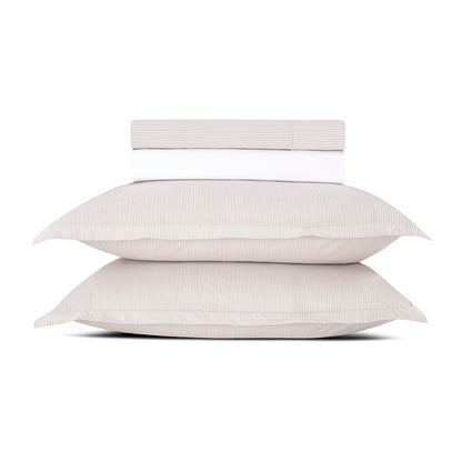 Sheet set cotton percale - Grenoble Taupe