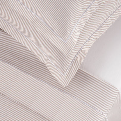 Sheet set cotton percale - Grenoble Taupe