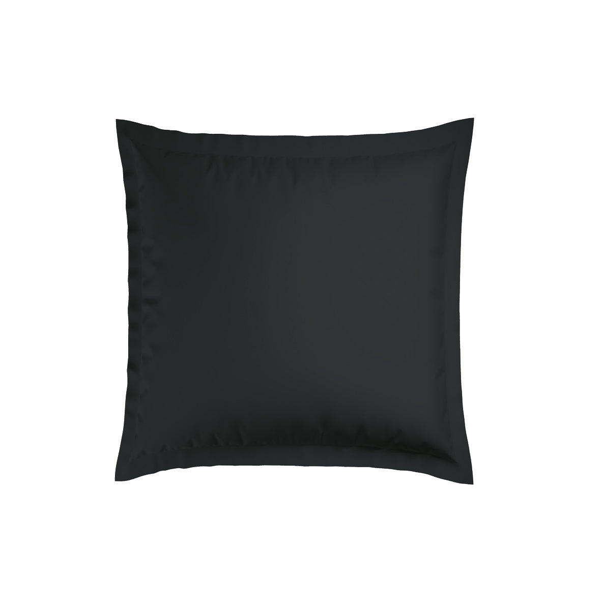 Pillowcase(s) cotton satin dobby stripe woven - Black
