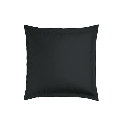 Pillowcase(s) cotton satin dobby stripe woven - Black