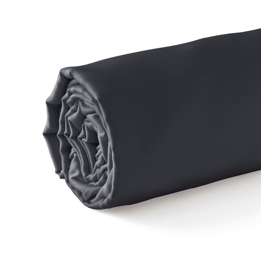 <p>Drap-housse satin de coton - Noir</p>